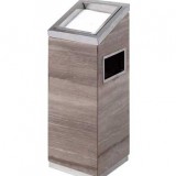 灰木紋斜面大理石煙灰桶