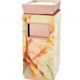 賓館仿石垃圾桶