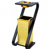 S型鈦金煙灰缸垃圾桶