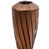 高檔酒店室內創意立式果皮箱