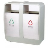 不銹鋼分類(lèi)環(huán)保垃圾桶