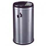 港式不銹鋼圓形垃圾桶