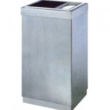 立式室內不銹鋼方形垃圾桶
