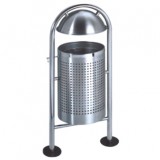 不銹鋼戶外圓形垃圾桶