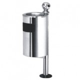 圓形不銹鋼戶外垃圾桶