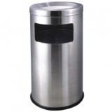 室內圓形不銹鋼垃圾桶