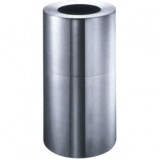 室內圓形鋁制垃圾桶