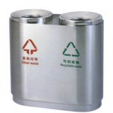 不銹鋼室內分類垃圾桶