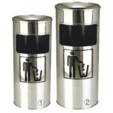 手工制作室內環保不銹鋼圓形垃圾桶