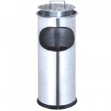 不銹鋼圓形座地?zé)熁彝? width=