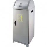 方形搖蓋鐵皮果皮箱