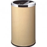 港式圓形座地鐵皮垃圾桶