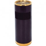 港式金色麗格鐵皮垃圾桶