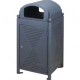 戶外鋼制沖孔果皮箱