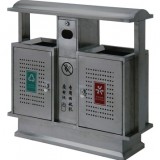 戶外環(huán)保沖孔不銹鋼分類(lèi)環(huán)衛(wèi)垃圾桶
