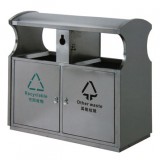 戶外不銹鋼環(huán)衛(wèi)垃圾桶