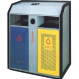 地鐵環保鋼制垃圾桶