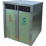 火車站環保鋼制垃圾箱