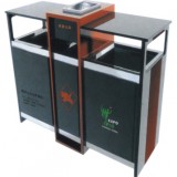 吉祥分類環保鋼制垃圾桶