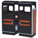 復(fù)式分類環(huán)保鋼制垃圾桶