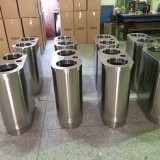 湖南張家界國家森林公園特色不銹鋼垃圾桶