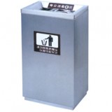 醫(yī)療室內(nèi)長方形不銹鋼垃圾桶