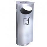 室內(nèi)三角形不銹鋼垃圾桶