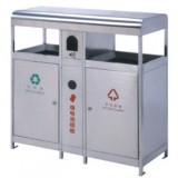 不銹鋼分類環保垃圾桶