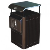 獨立煙灰缸鋼木垃圾桶