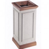 商業門店鈦金垃圾桶