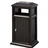 古典方口鋼制垃圾桶