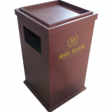 噴塑室內電梯口方形鐵皮果皮箱