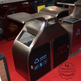 環(huán)衛(wèi)高檔戶外不銹鋼垃圾桶圖片大全