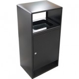 室外方形噴塑冷鋼板果皮箱