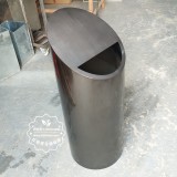 不銹鋼金屬垃圾桶成本較高