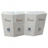 商場(chǎng)室內(nèi)四分類不銹鋼垃圾桶