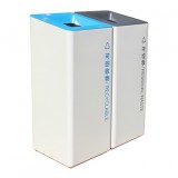 上海商場(chǎng)噴塑不銹鋼分類(lèi)垃圾桶