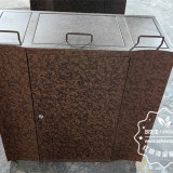 商用轉大理石紋三分類不銹鋼垃圾箱