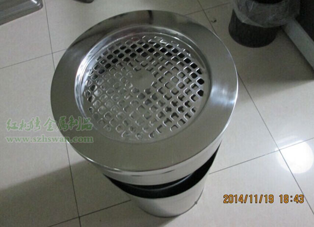 圓形麗格座地煙灰桶圖片002