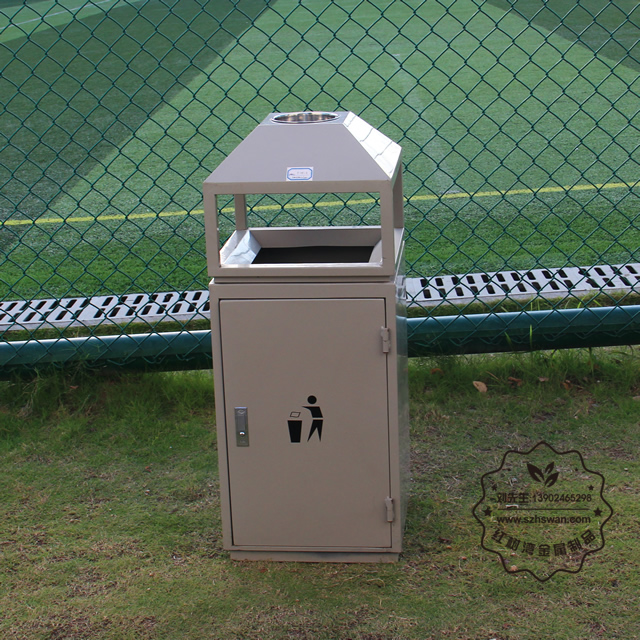 室內(nèi)屋形鋼制垃圾桶圖片001
