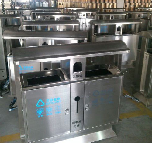 不銹鋼廢電池垃圾桶