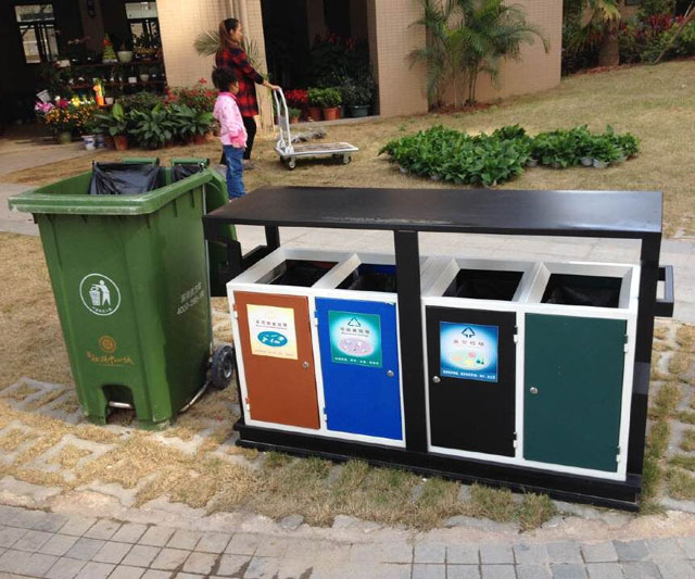 垃圾桶和果皮箱如何分工你清楚嗎? 垃圾桶和果皮箱如何分工你清楚嗎?