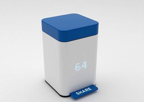 創(chuàng)意計(jì)數(shù)垃圾桶時(shí)尚新選擇