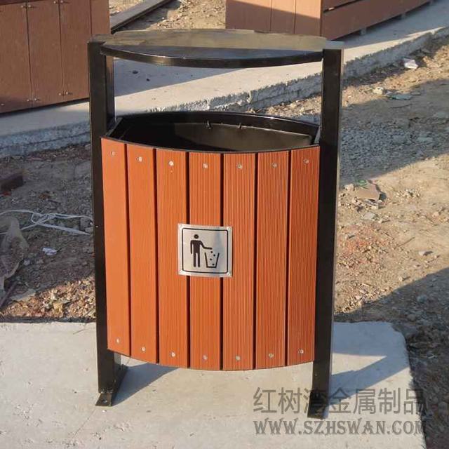 三河景區(qū)古鎮(zhèn)垃圾桶圖片