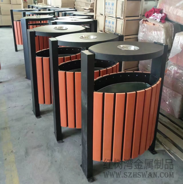 三河景區(qū)古鎮(zhèn)垃圾桶圖片