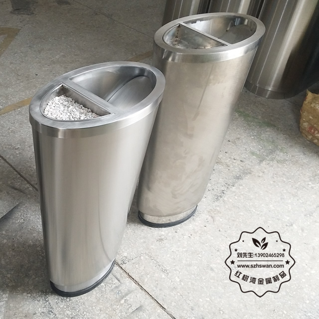 不銹鋼垃圾箱圖片005