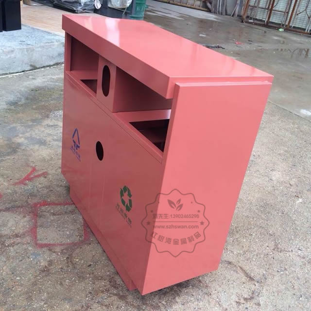 不銹鋼分類垃圾箱