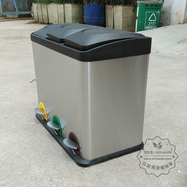 三分類垃圾桶