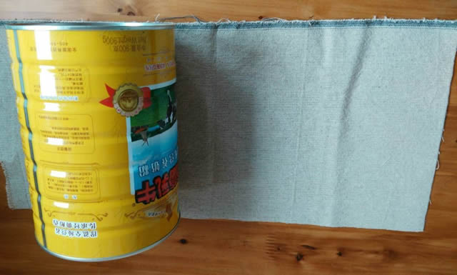 用奶粉罐手工制作分類垃圾桶圖片001