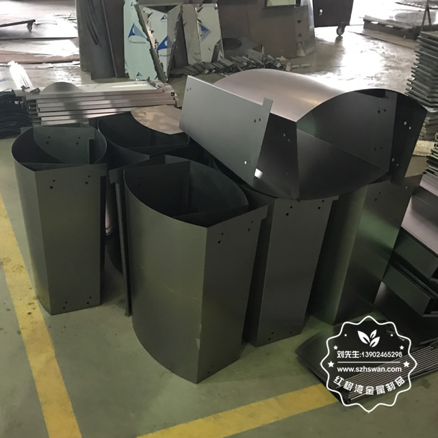 戶外市政道路不銹鋼垃圾桶圖片03